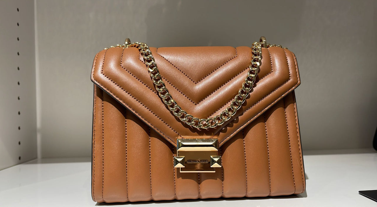 michael kors whitney large quilted bag