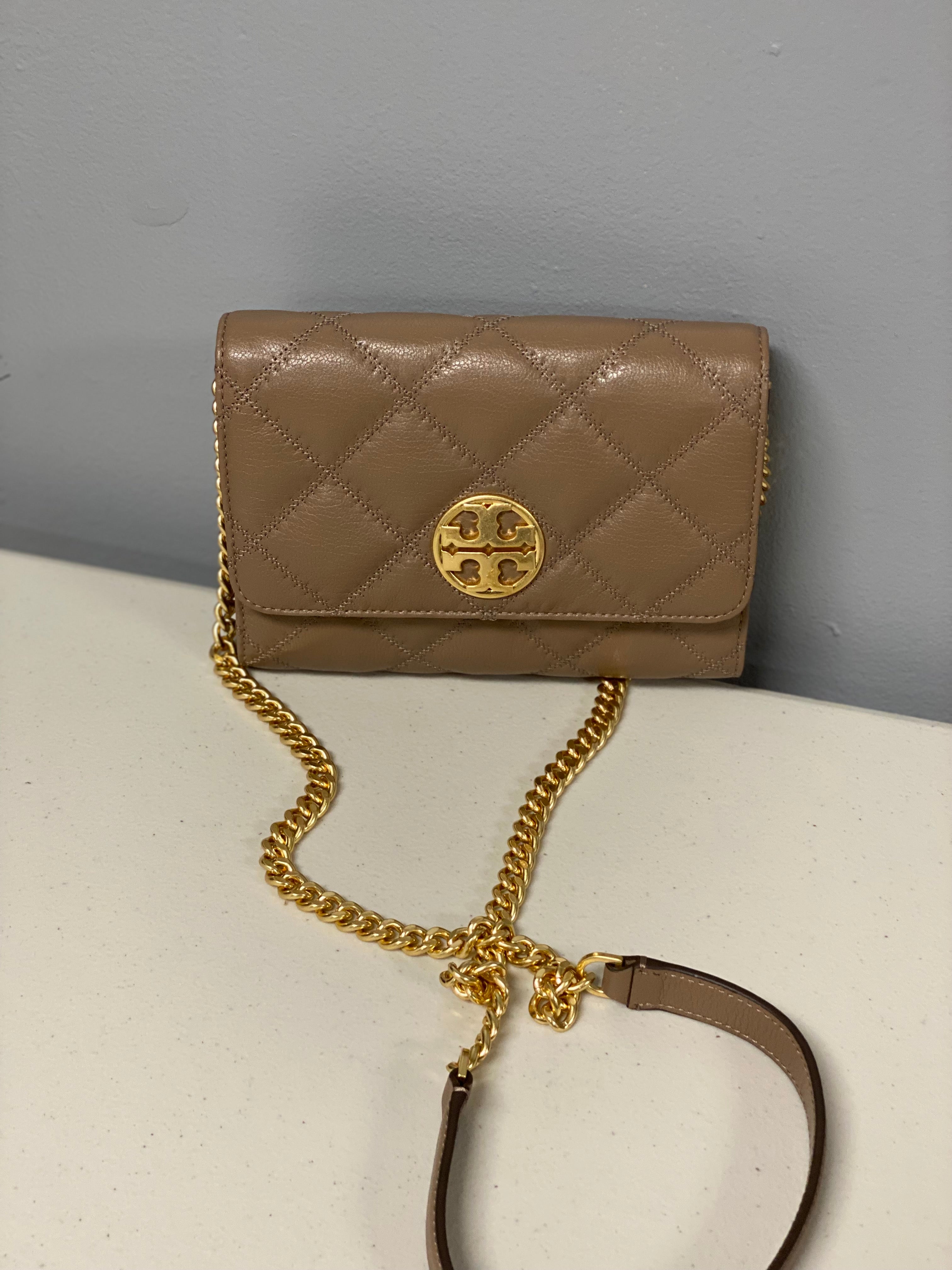 TORY BURCH LILY CHAIN WALLET NEW