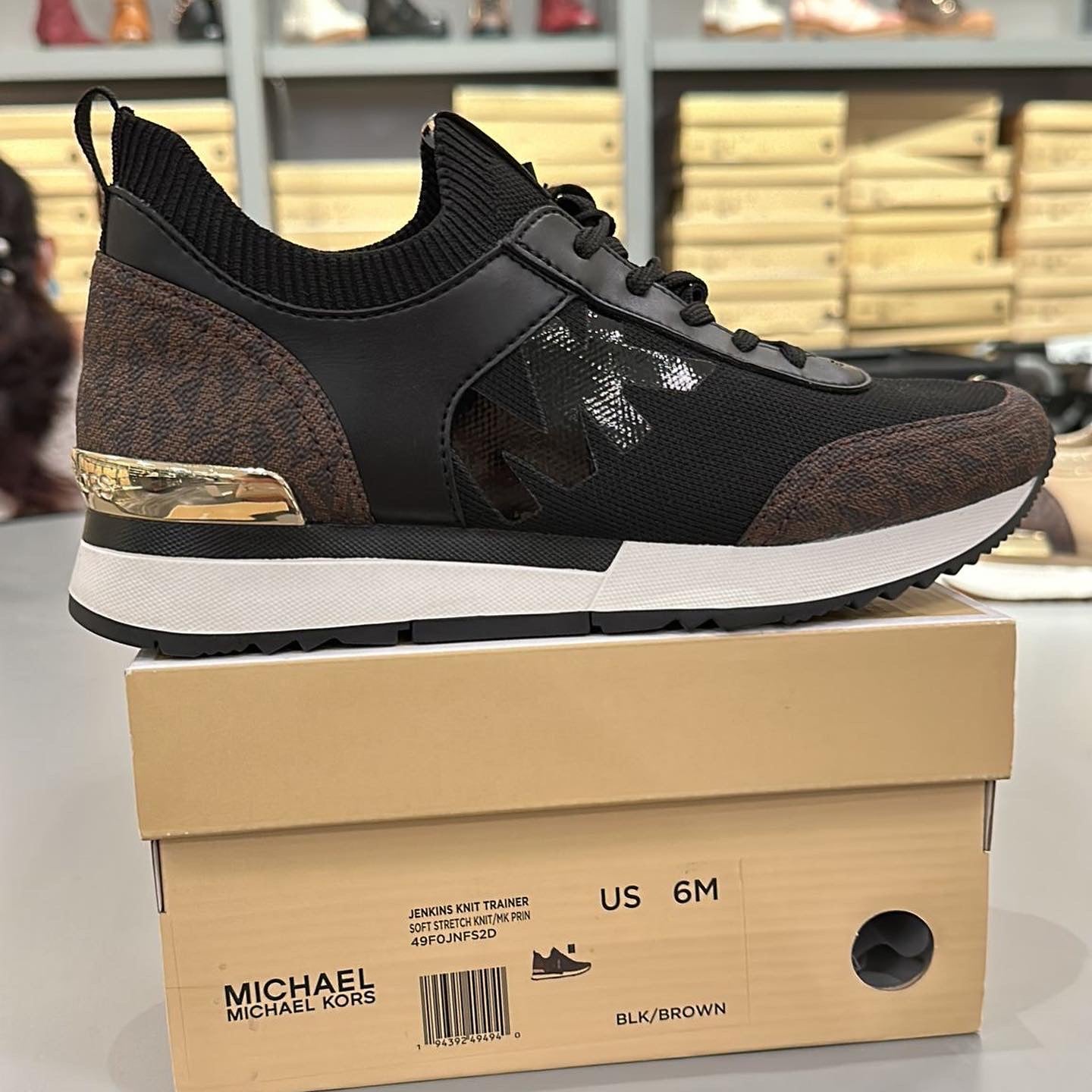 Michael Kors Jenkins knit trainer LLC