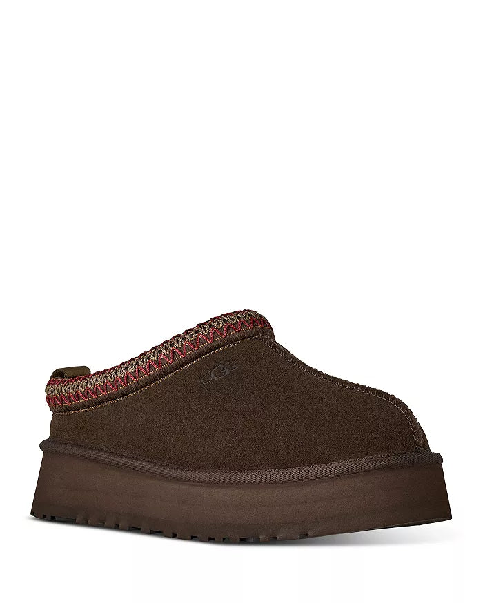 UGG Tazz Suede Platform Slipper Clogs
