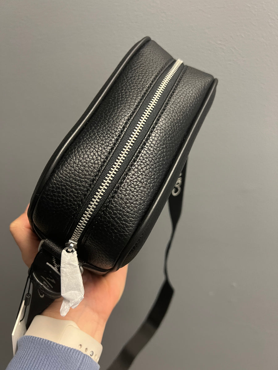 Calvin Klein faux leather camera bag