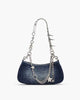 Marc Jacobs The Faded Denim Charm Shoulder Bag