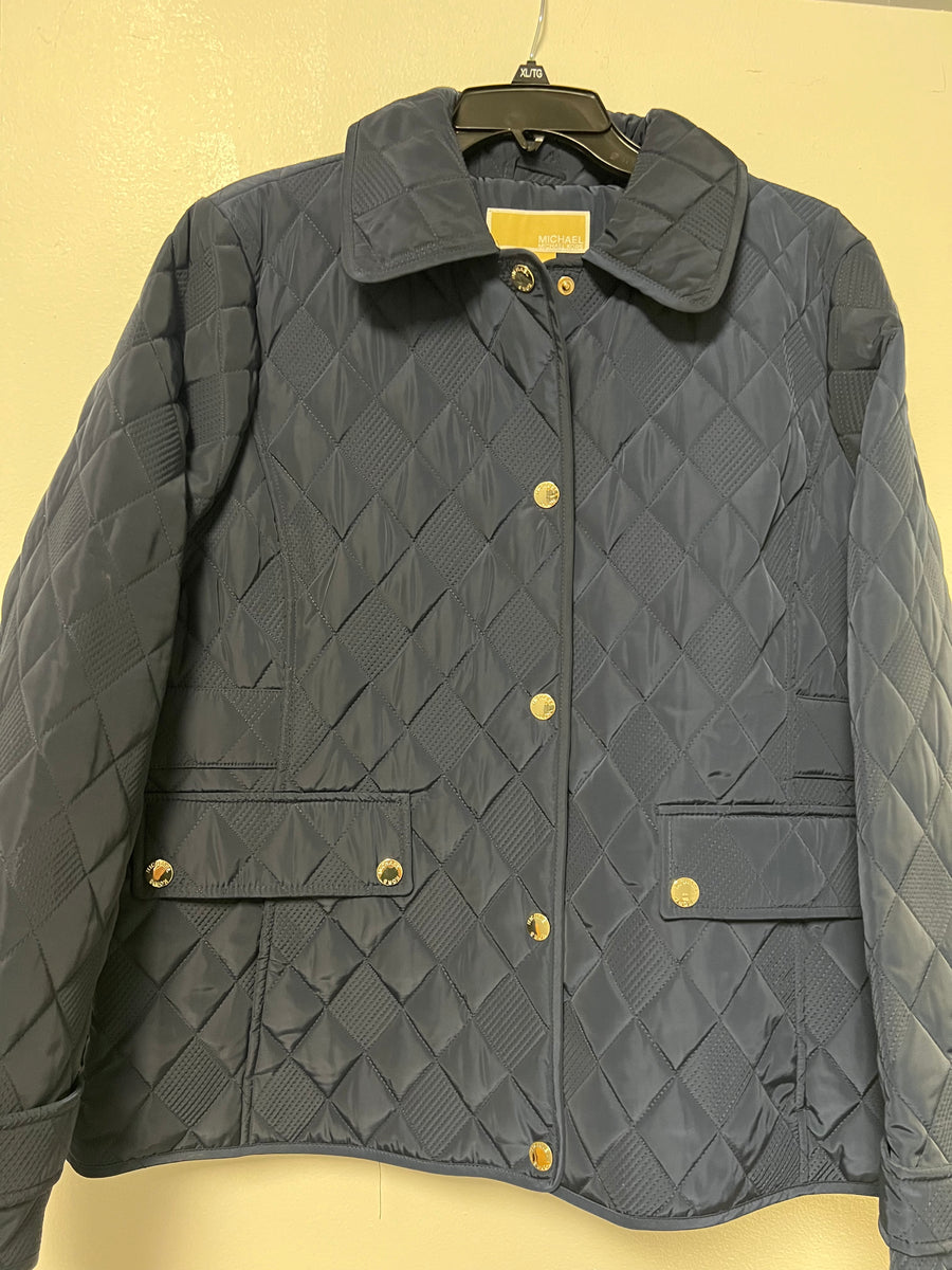 Michael Kors diamond quilt jacket