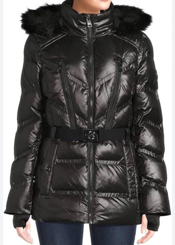 Michael Kors shiny puffer jacket