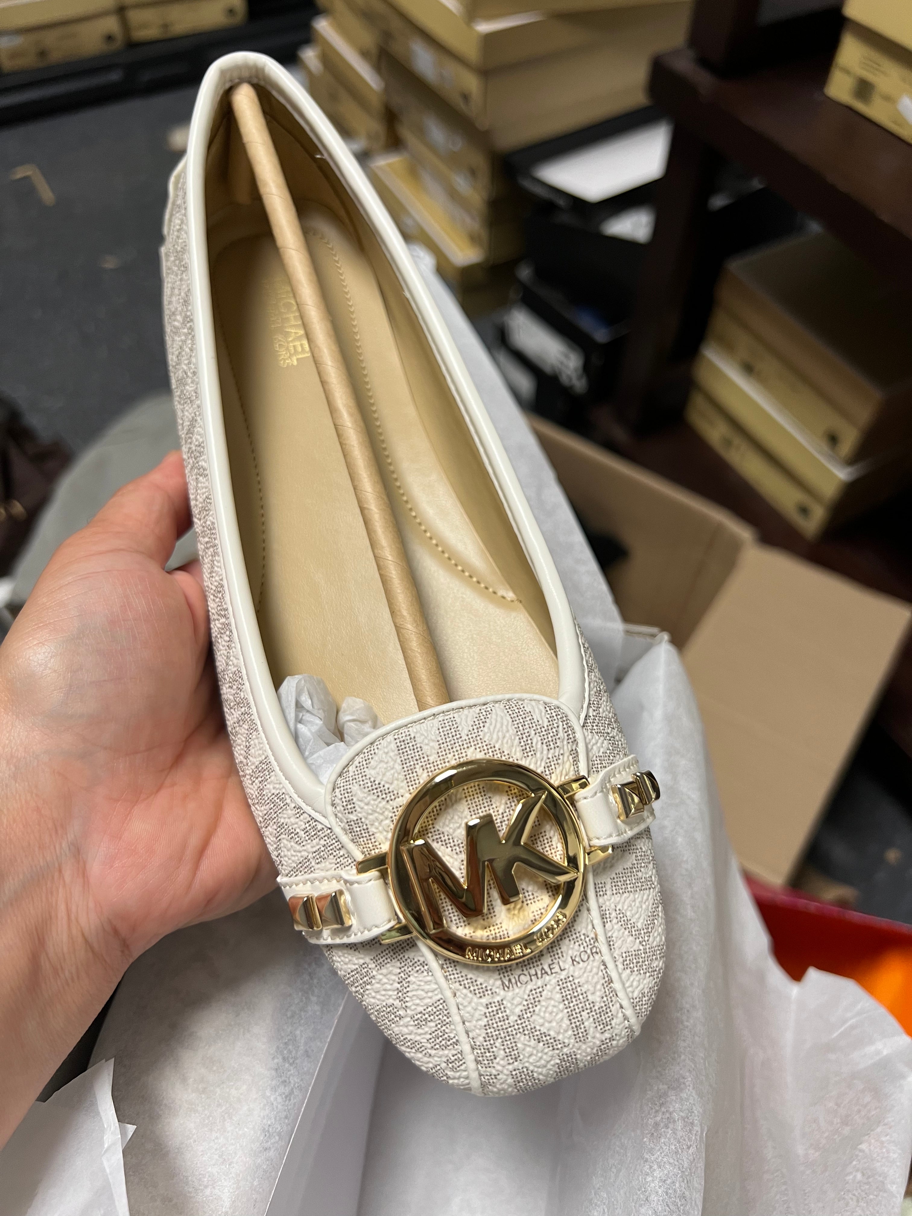 Michael Kors studded fulton ballet flats moccasins – USASHOPDIRECT LLC