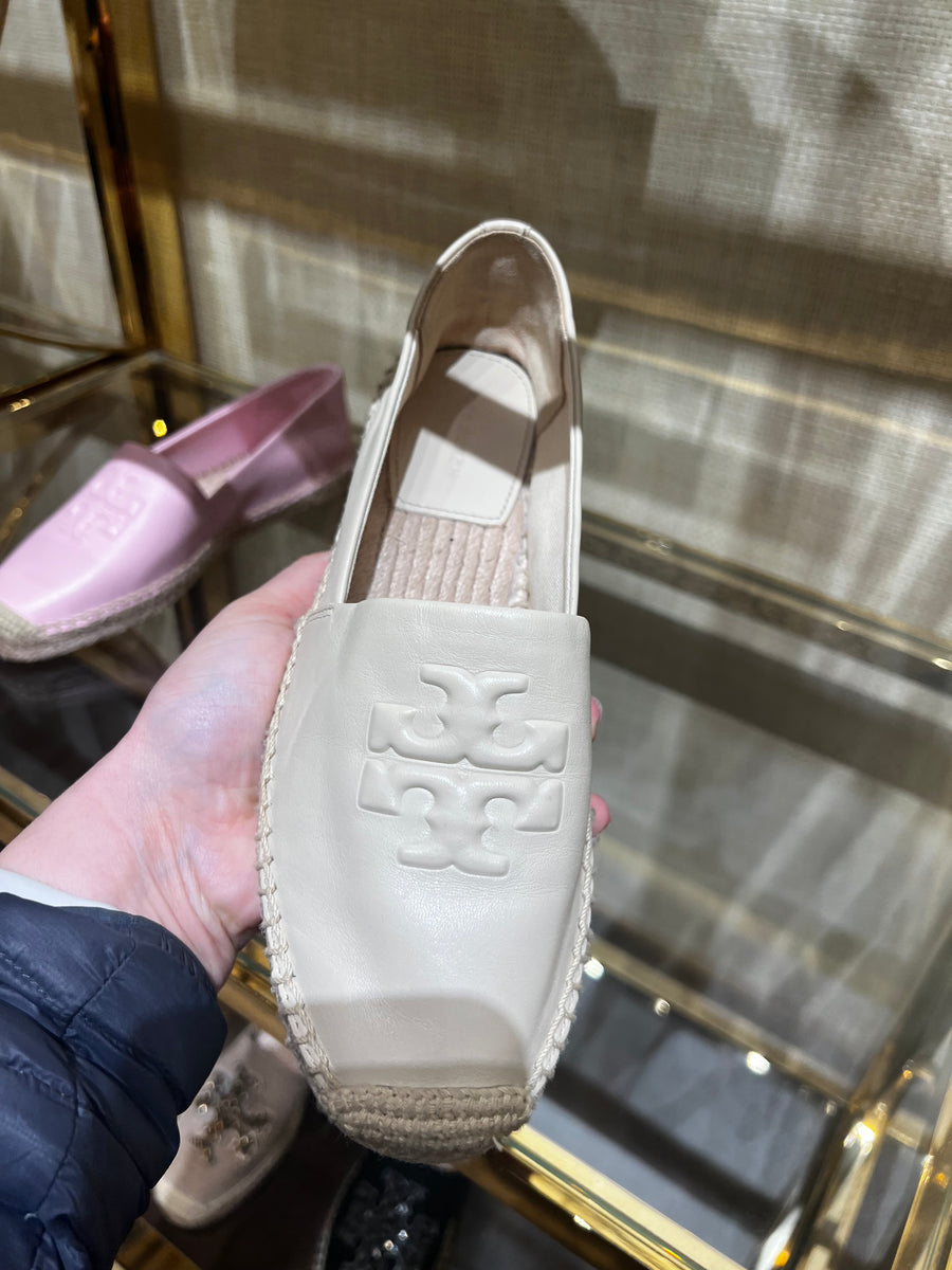 Tory Burch everly leather espadrilles