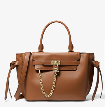 MICHAEL MICHAEL KORS
Hamilton Legacy Small Leather Belted Satchel