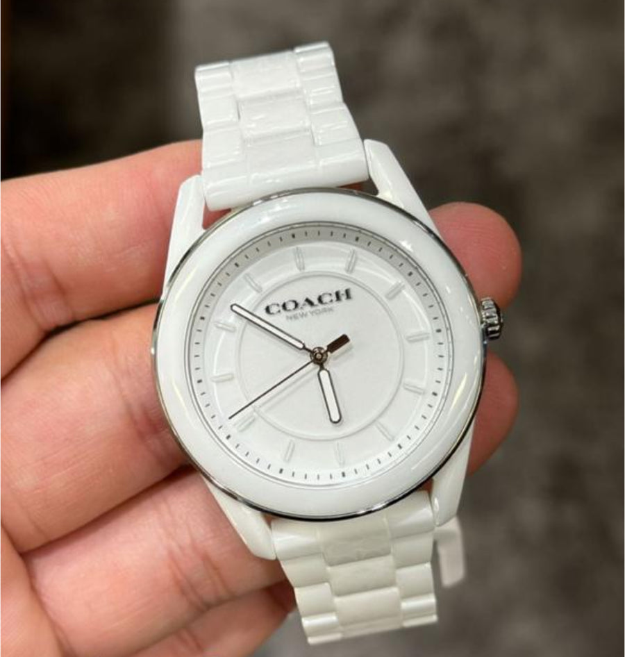 Coach ceramic watch