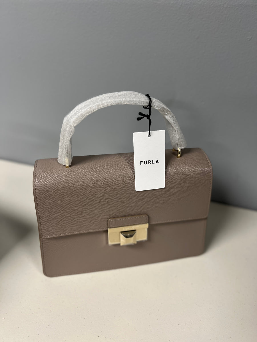 Furla medium bella top handle handbag