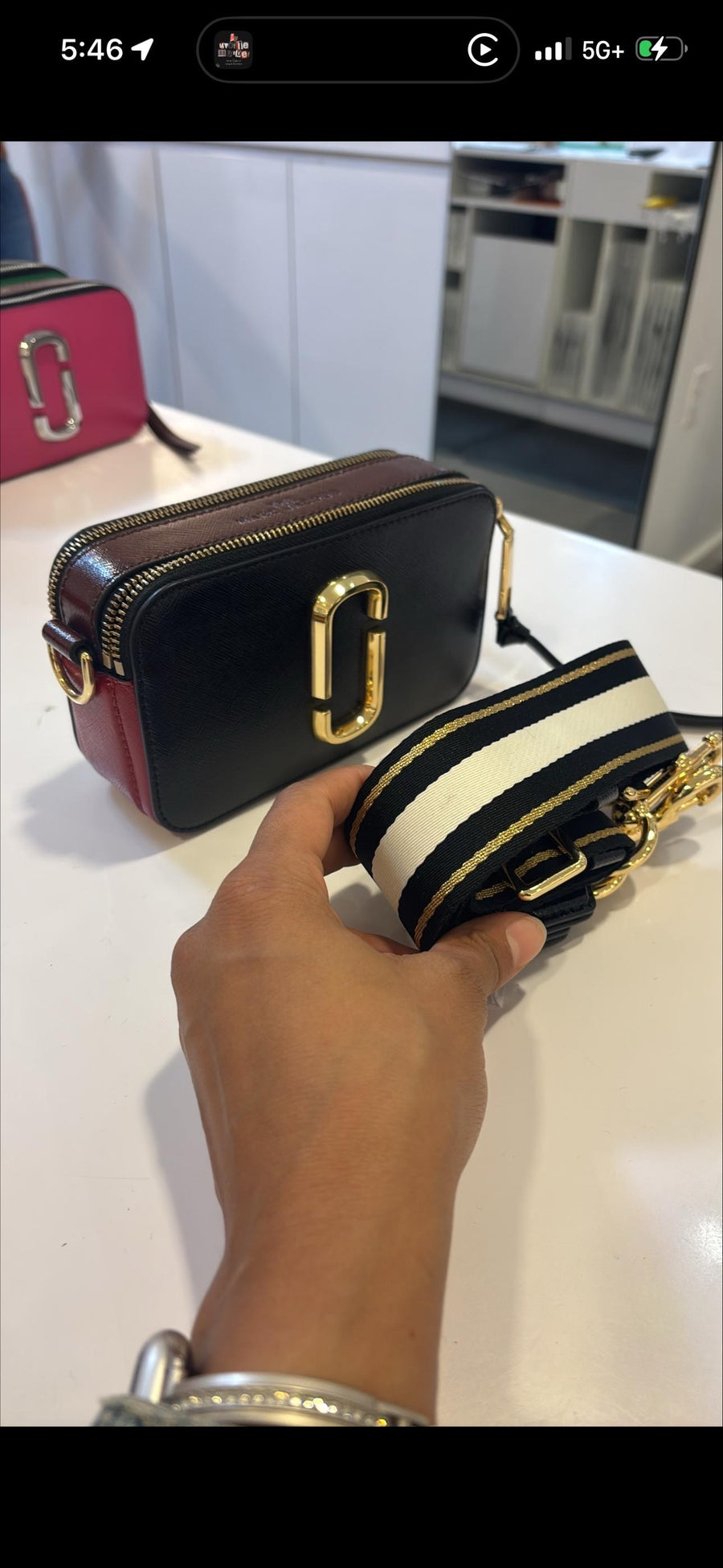 Marc Jacobs snapshot crossbody