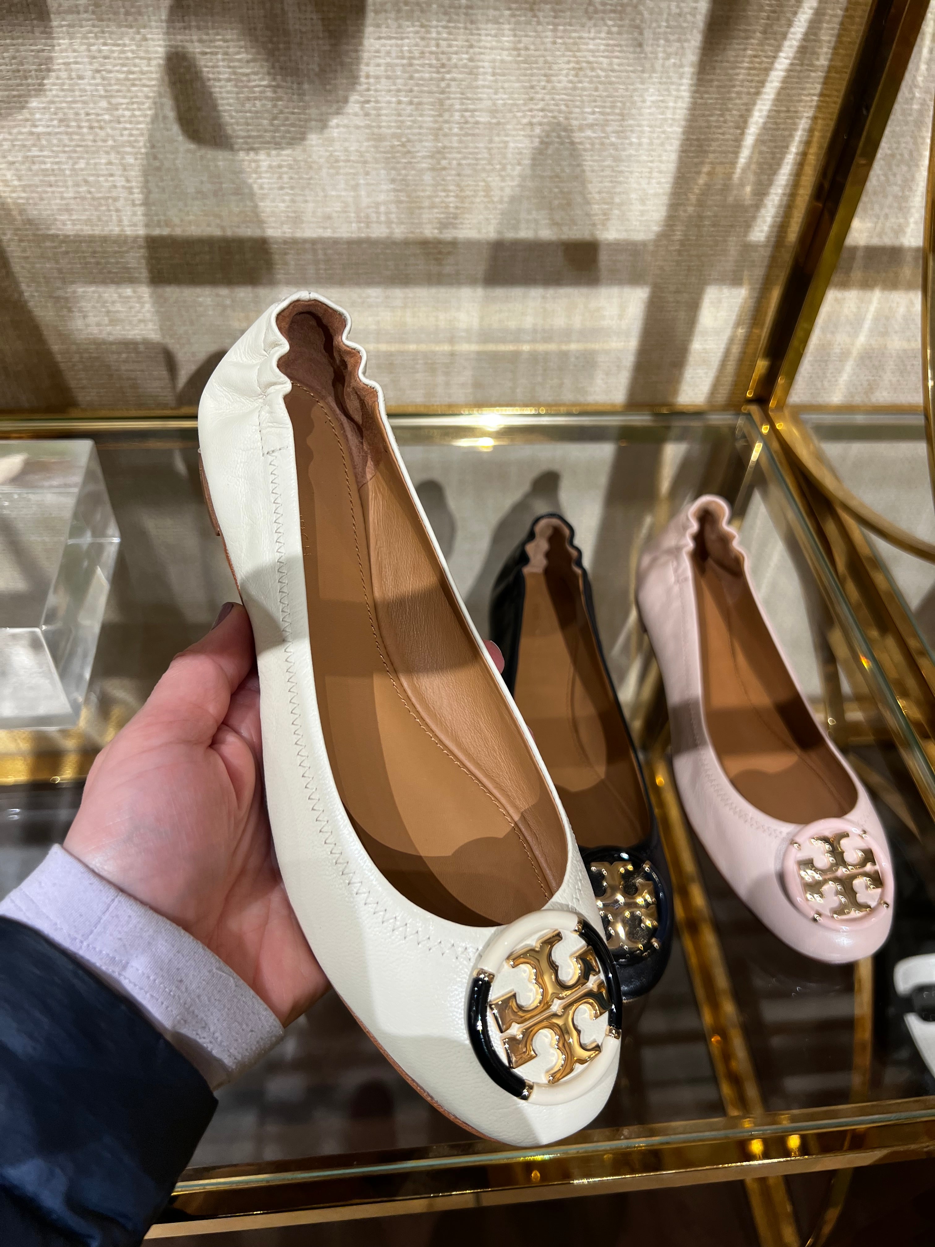 新作★Tory Burch Multi Logo Ballet Tory Burch multi logo ballet flat – USASHOPDIRECT LLC