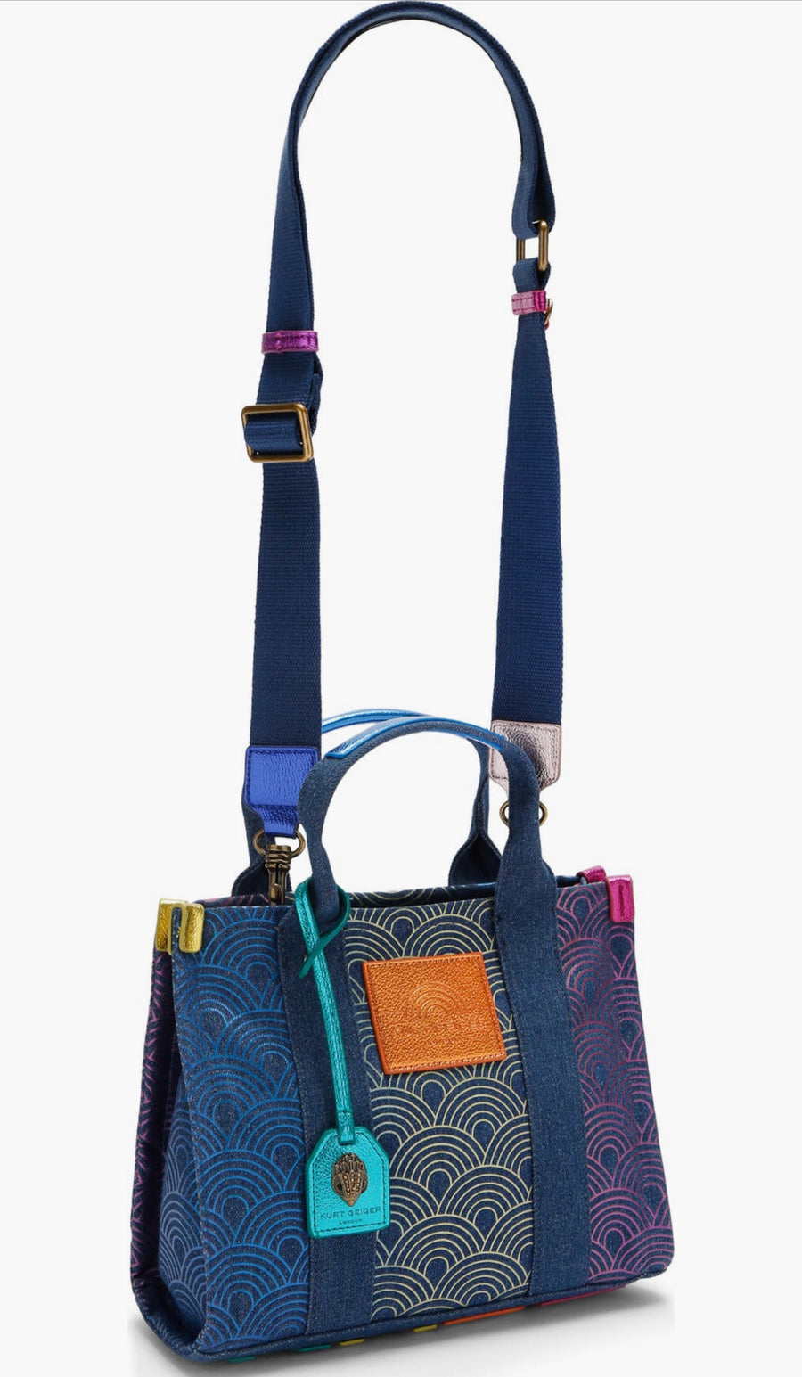 Kurt Geiger denim tote