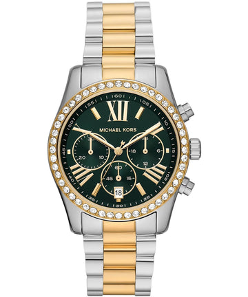 Michael Kors MK7303 green dial watch
