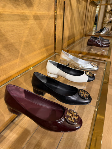 Tory Burch multi logo pump