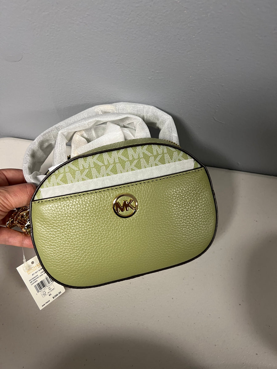 Michael Kors Jet Set Glam oval crossbody