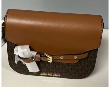 MICHAEL KORS Emilia Small Pebbled Leather Crossbody Bag