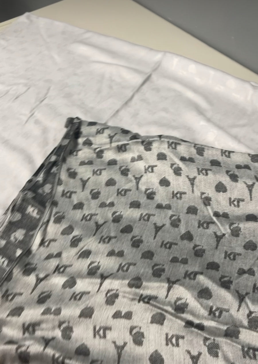 Karl Lagerfeld scarf