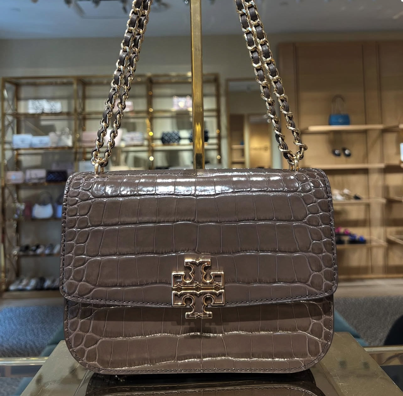 Tory Burch new britten medium shoulder bag – USASHOPDIRECT LLC