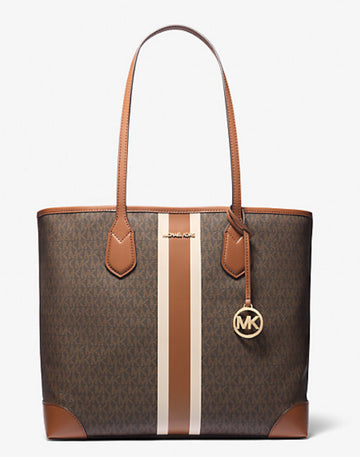 Michael Kors stripe tote