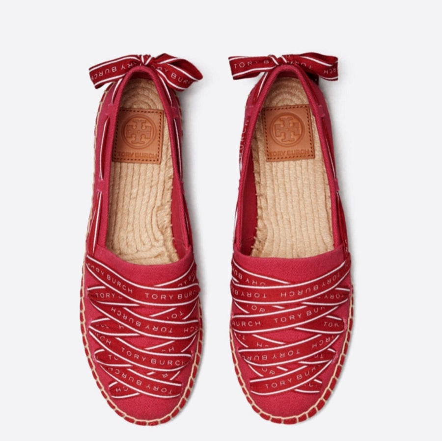 Tory Burch ribbon espadrille