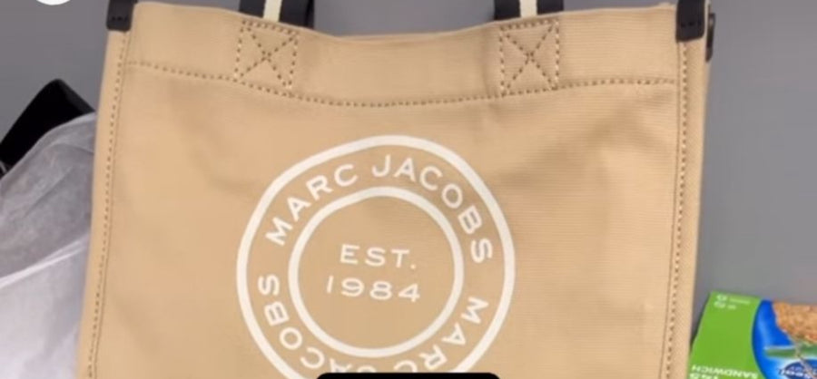 Marc Jacobs fabric tote