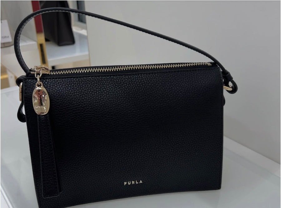 Furla zip top crossbody