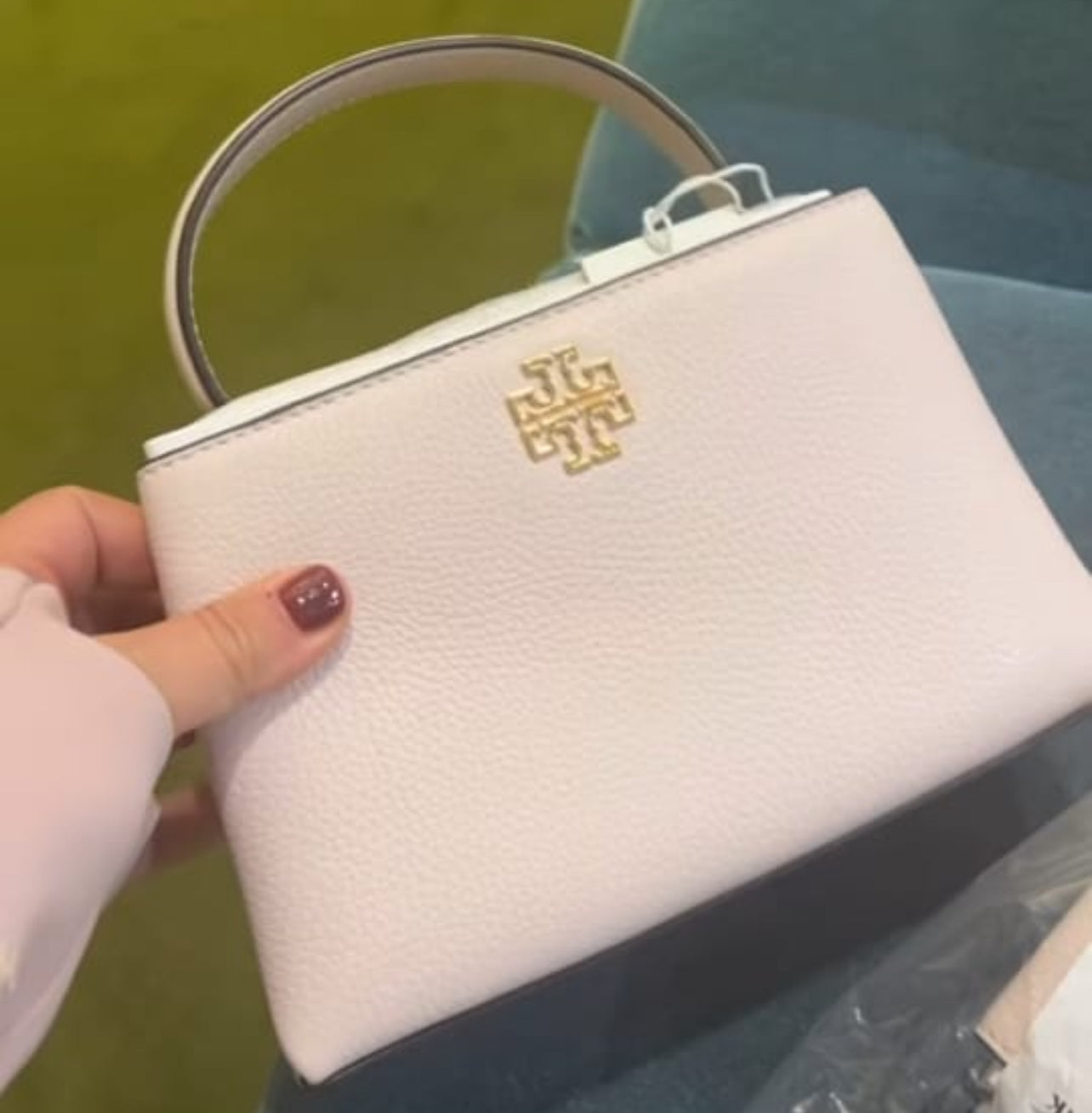 Tory Burch britten mini top handle handbag – USASHOPDIRECT LLC