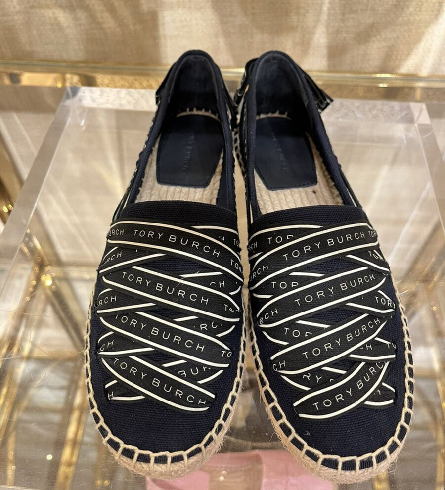 Tory Burch ribbon espadrille
