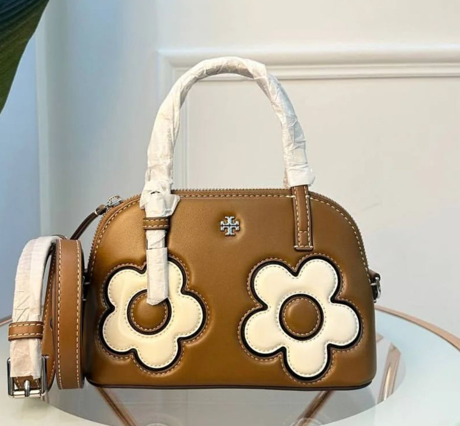 Tory Burch emerson dome satchel