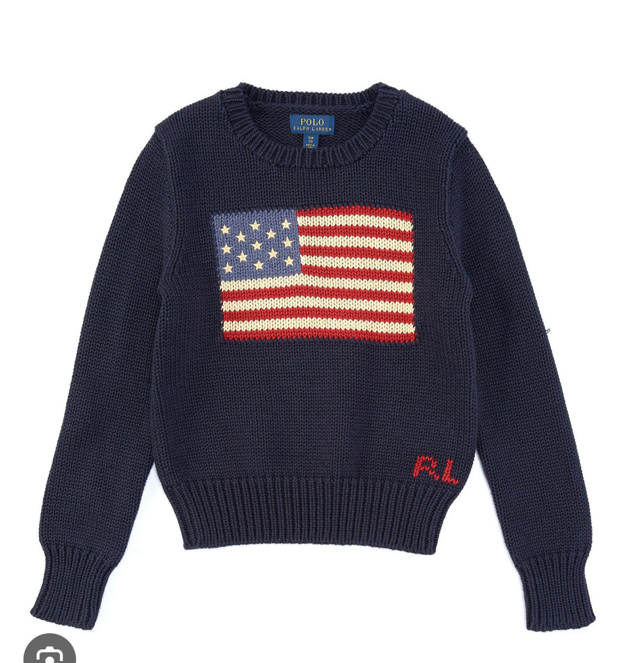 Ralph Lauren flag sweater