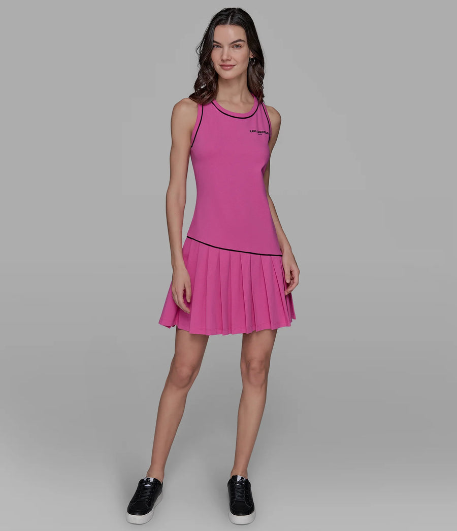 Karl Lagerfeld pleated tennis dress – USASHOPDIRECT LLC Karl Lagerfeld pleated tennis dress – USASHOPDIRECT LLC