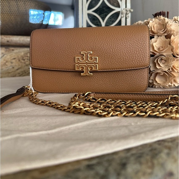 Tory Burch britten wallet on chain crosbody