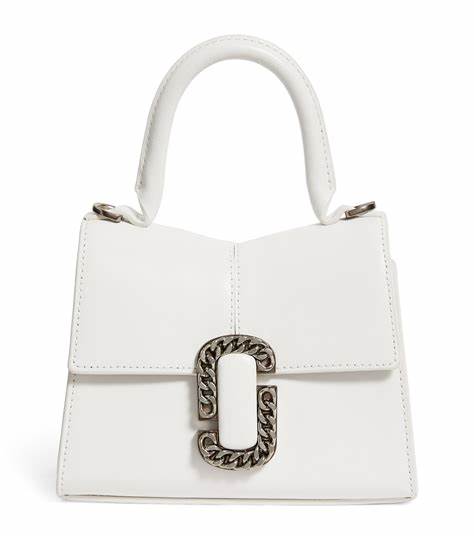 セール☆MARC JACOBS THE MINI TOP HANDLE Marc Jacobs The St. Marc Mini Top Handle, Black/Silver, One