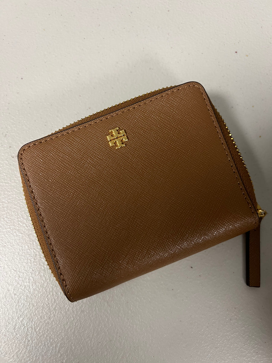 Tory Burch emerson small zip around wallet