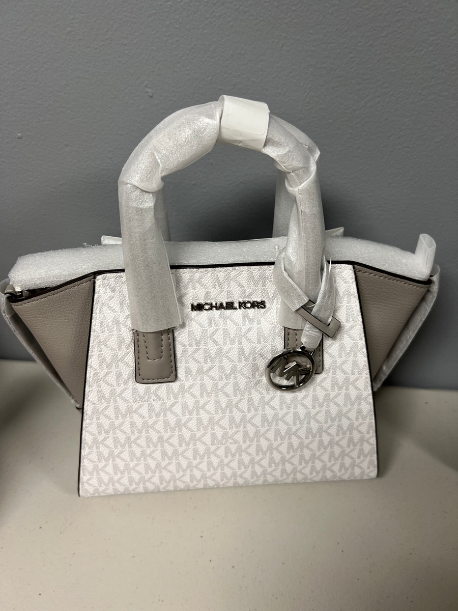 Michael Kors Avril Small Top Zip Satchel Crossbody Bag