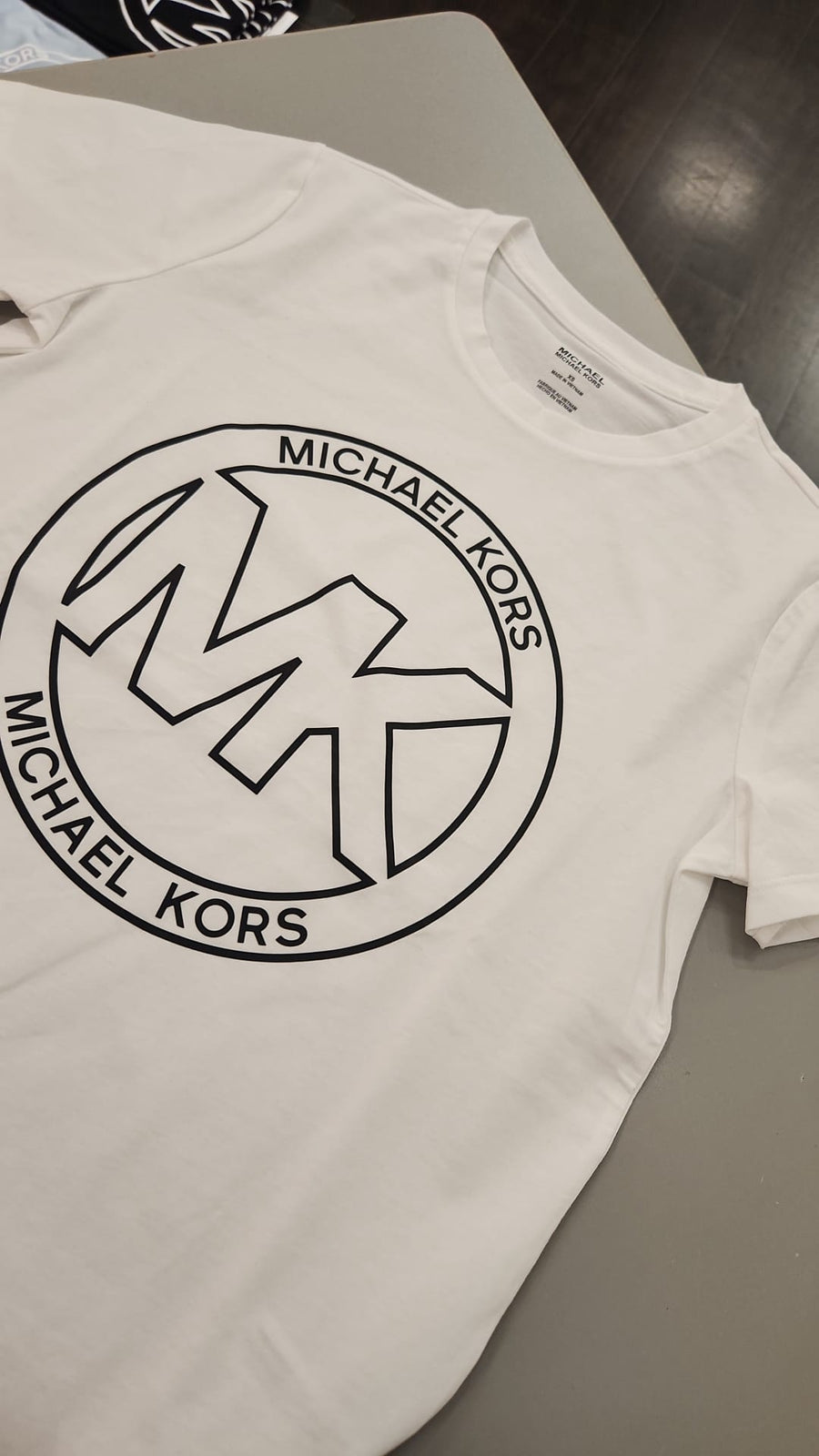 Michael Kors gold logo t-shirt