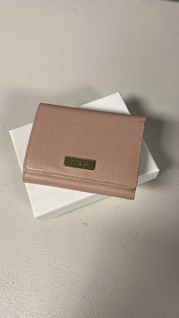 furla small trifold wallet