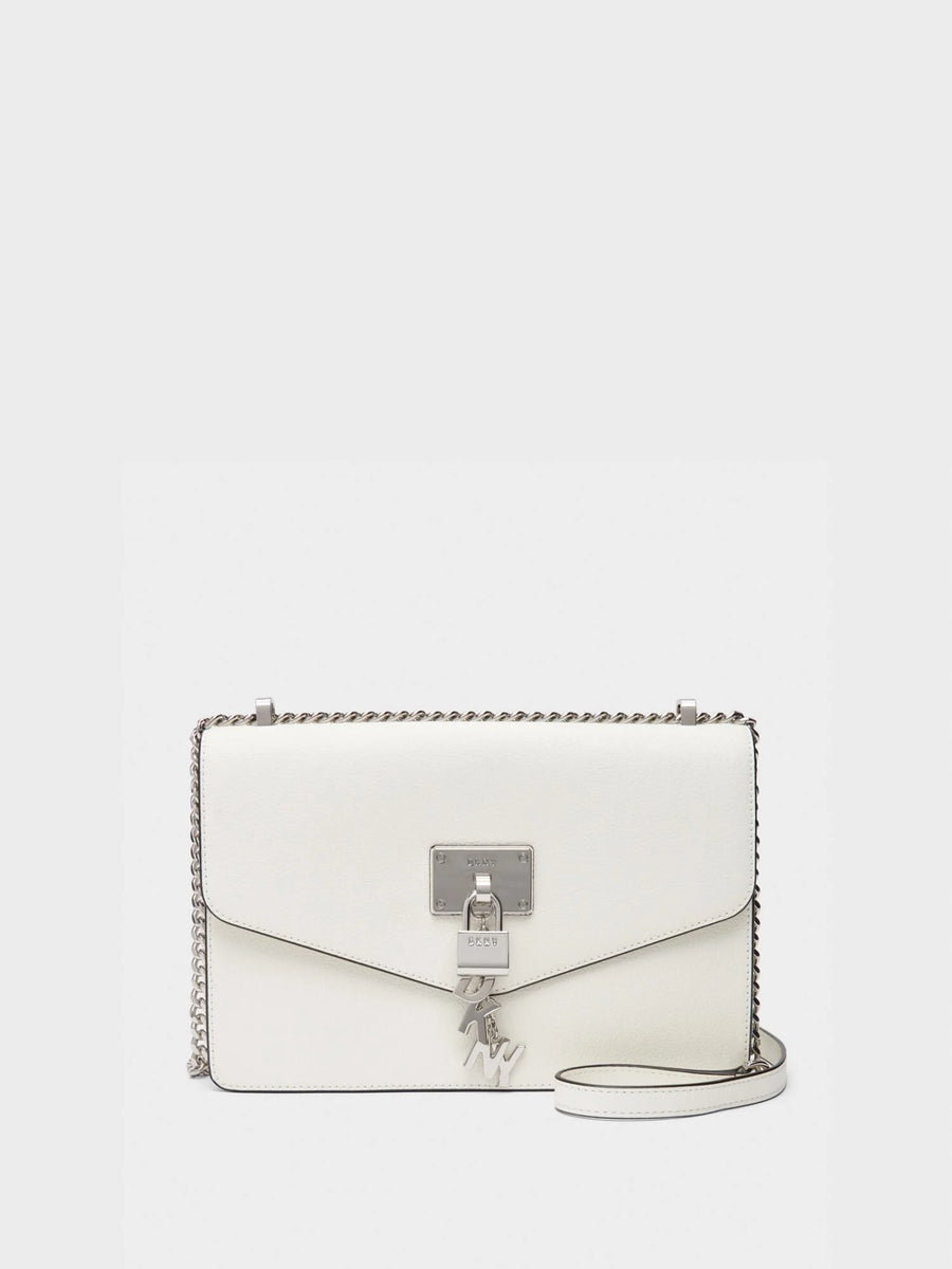 DKNY Elissa Leather Chain Strap Shoulder Bag