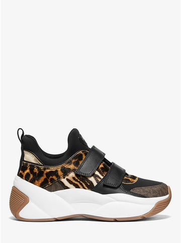 MICHAEL Michael Kors animal print Keeley Trainer