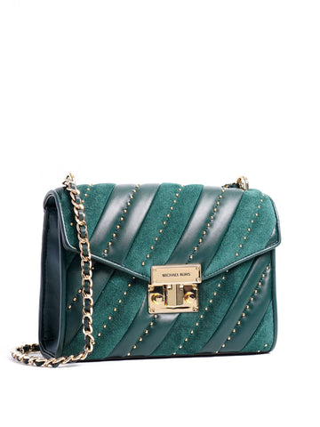 Michael Kors rose quilted bag
