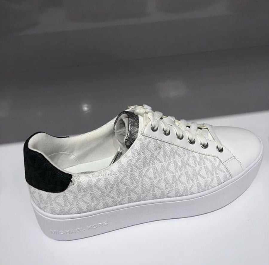 Michael Kors pvc white sneakers